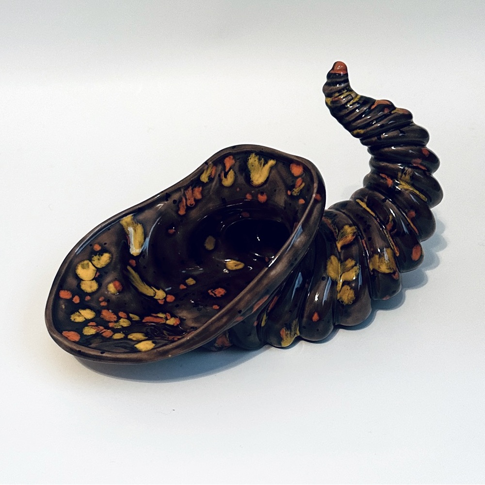 Atlantic Mold Cornucopia Horn Of Plenty Pottery